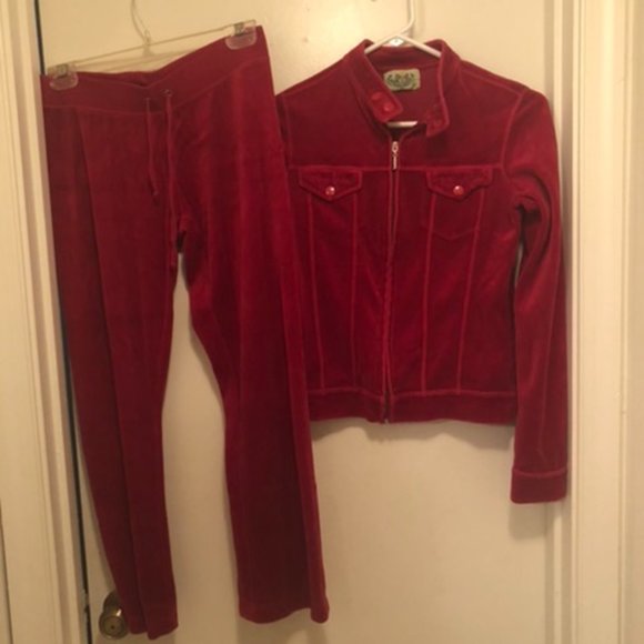 Juicy Couture   Vintage Velour Sweatsuit - Picture 1 of 3